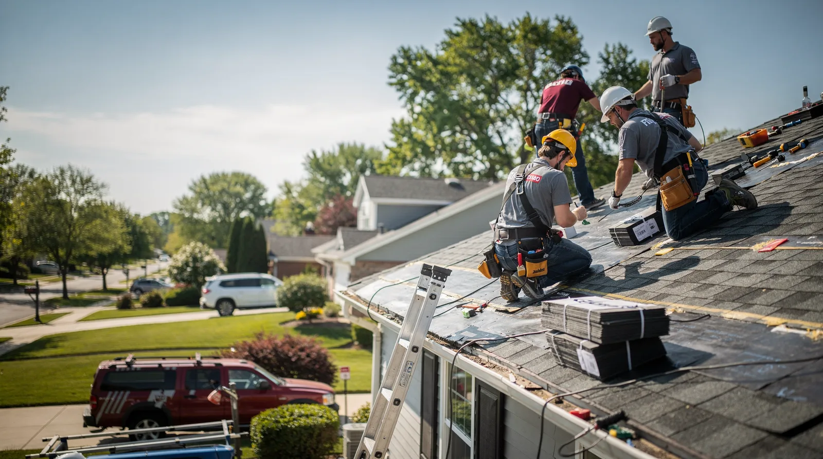 Roof Repair in Little Chute, WI around you